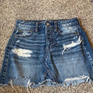 American Eagle jean skirt